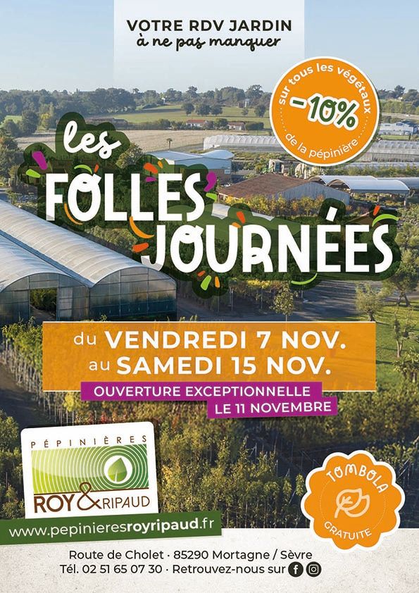Pépinières Roy-Ripaud – Affiche